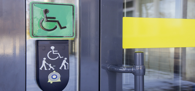 automatic handicap door opener in Woodcrest