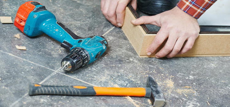 broken door frame repair Woodcrest