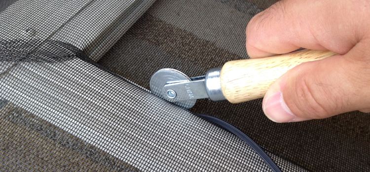 metal screen door repair in Woodcrest