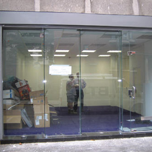 shop front door repair Woodcrest